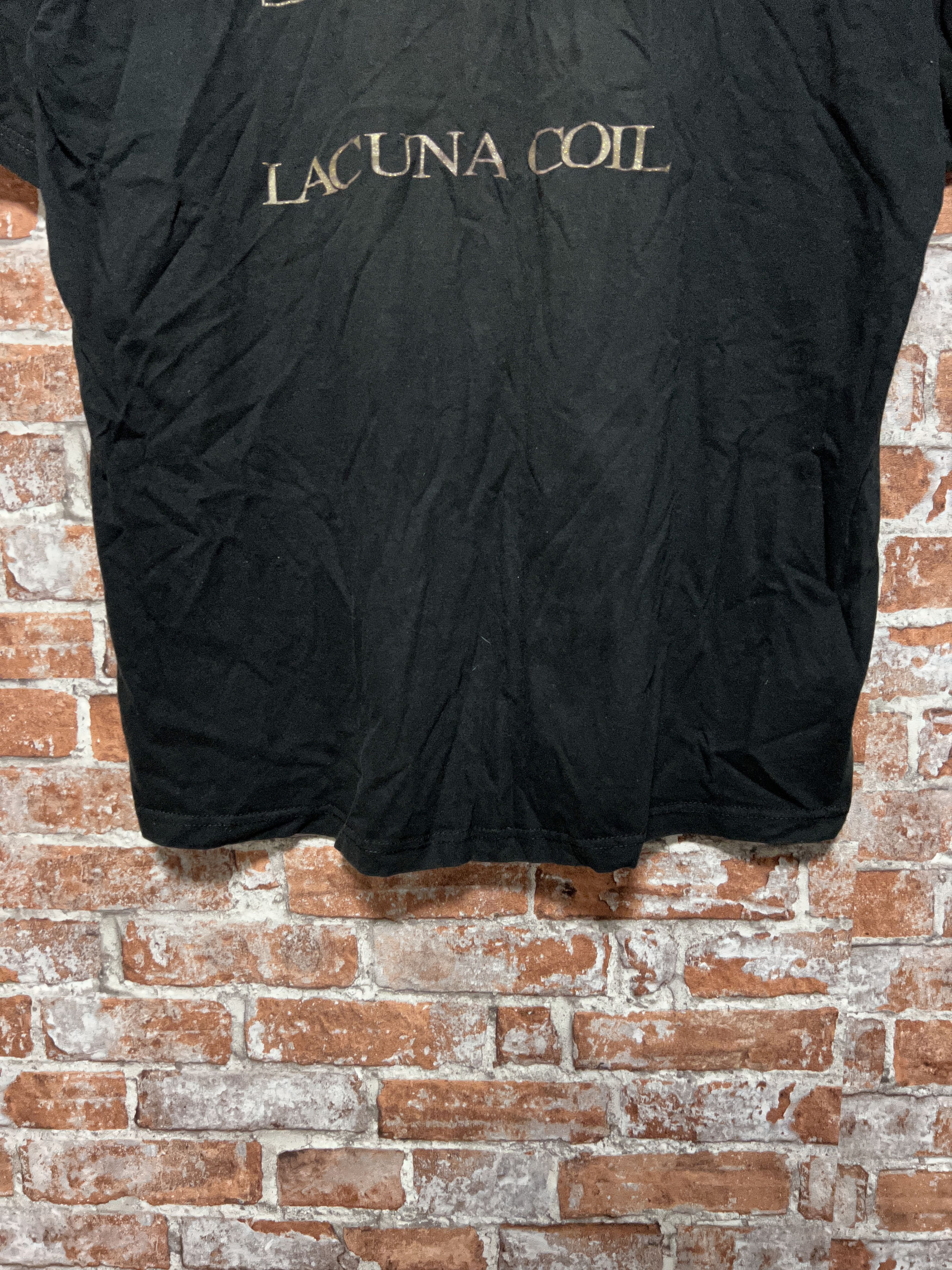 Band Tees Vintage 2000s Lacuna Coil Rock Band T-shirt Size US XL / EU 56 / 4 - 14 Thumbnail