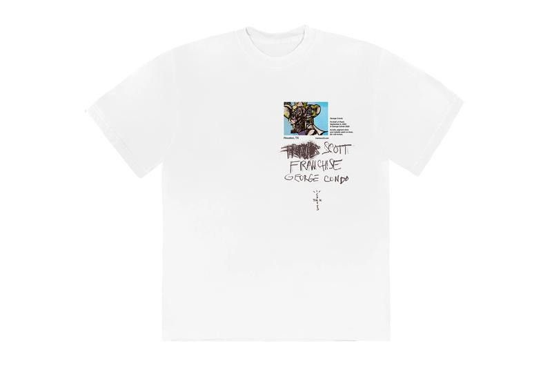 Travis Scott Portrait of Travis WIP George Condo Franchise Promo Tee Size US XL / EU 56 / 4 - 1 Thumbnail
