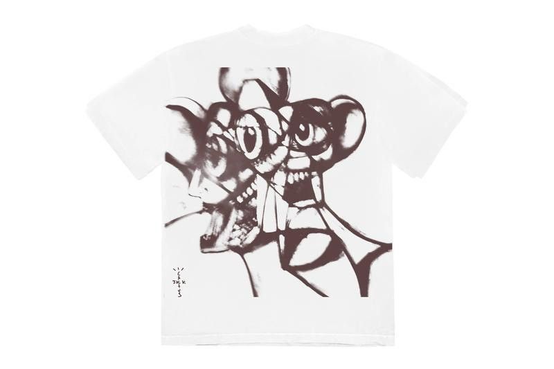 Travis Scott Portrait of Travis WIP George Condo Franchise Promo Tee Size US XL / EU 56 / 4 - 2 Thumbnail