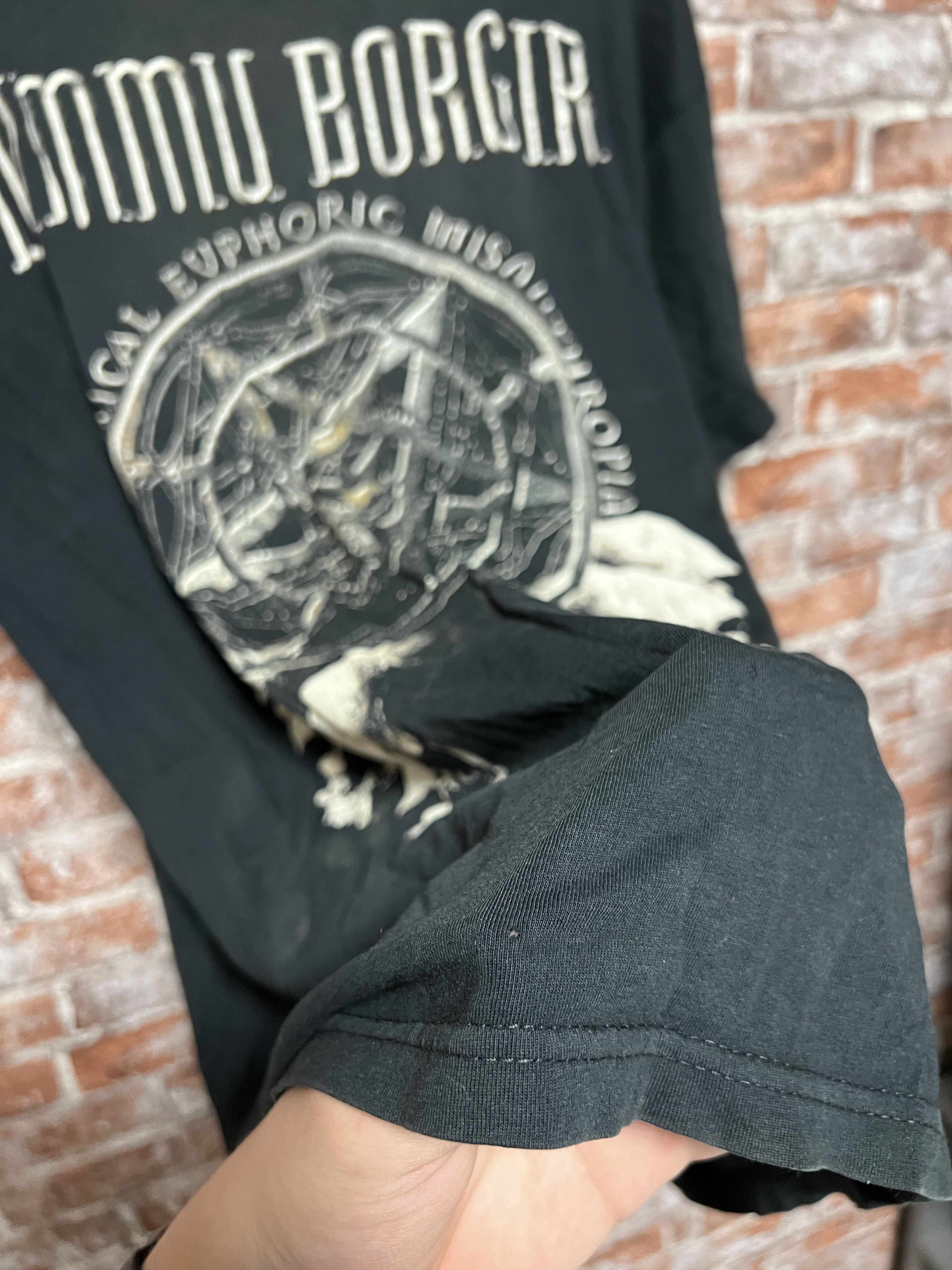 Band Tees Vintage 90s Dimmu Borgir Rock Band T-shirt Size US XL / EU 56 / 4 - 16 Thumbnail