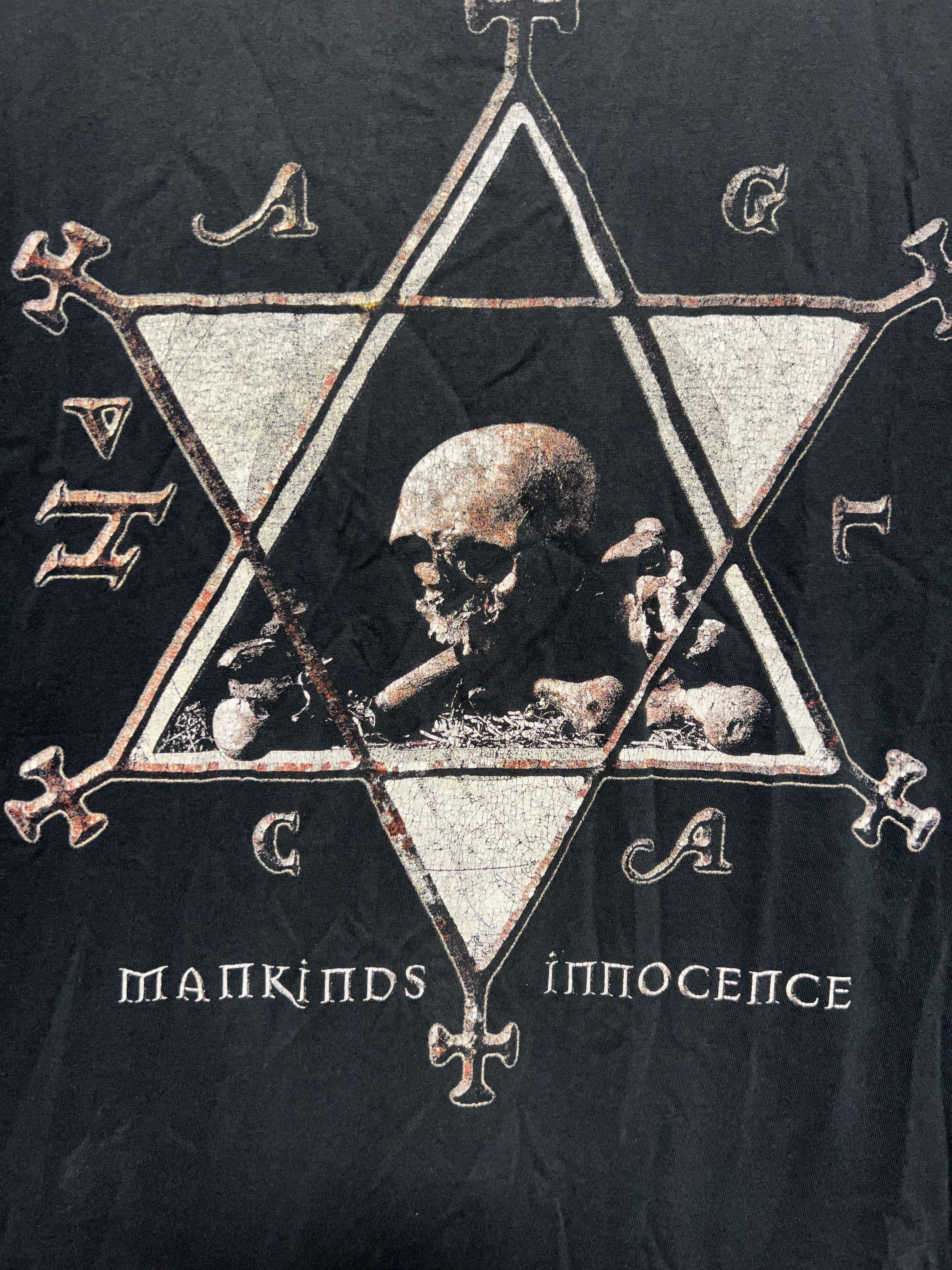Band Tees Vintage 90s Dimmu Borgir Rock Band T-shirt Size US XL / EU 56 / 4 - 19 Thumbnail