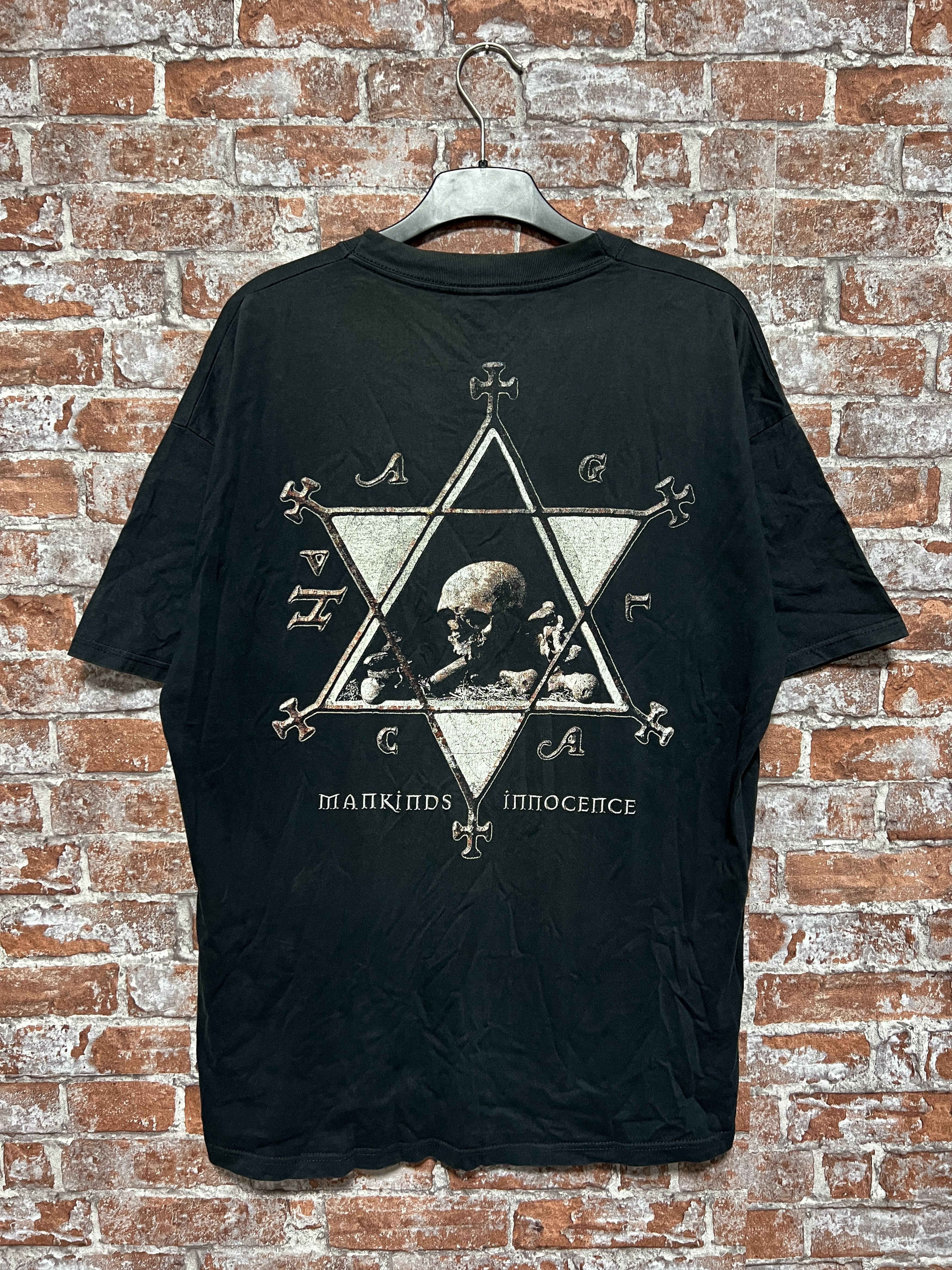 Band Tees Vintage 90s Dimmu Borgir Rock Band T-shirt Size US XL / EU 56 / 4 - 2 Thumbnail