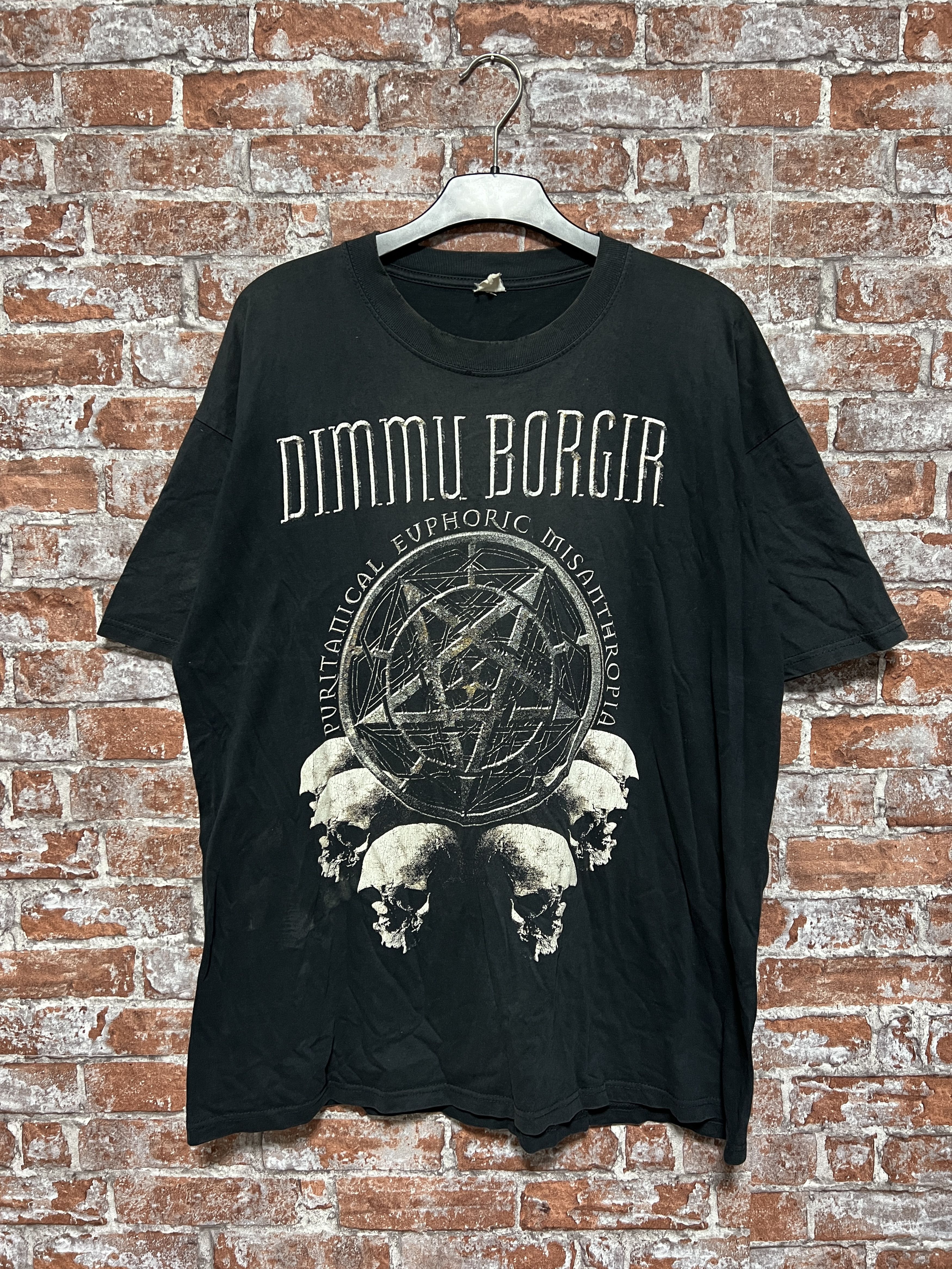 Band Tees Vintage 90s Dimmu Borgir Rock Band T-shirt Size US XL / EU 56 / 4 - 1 Thumbnail