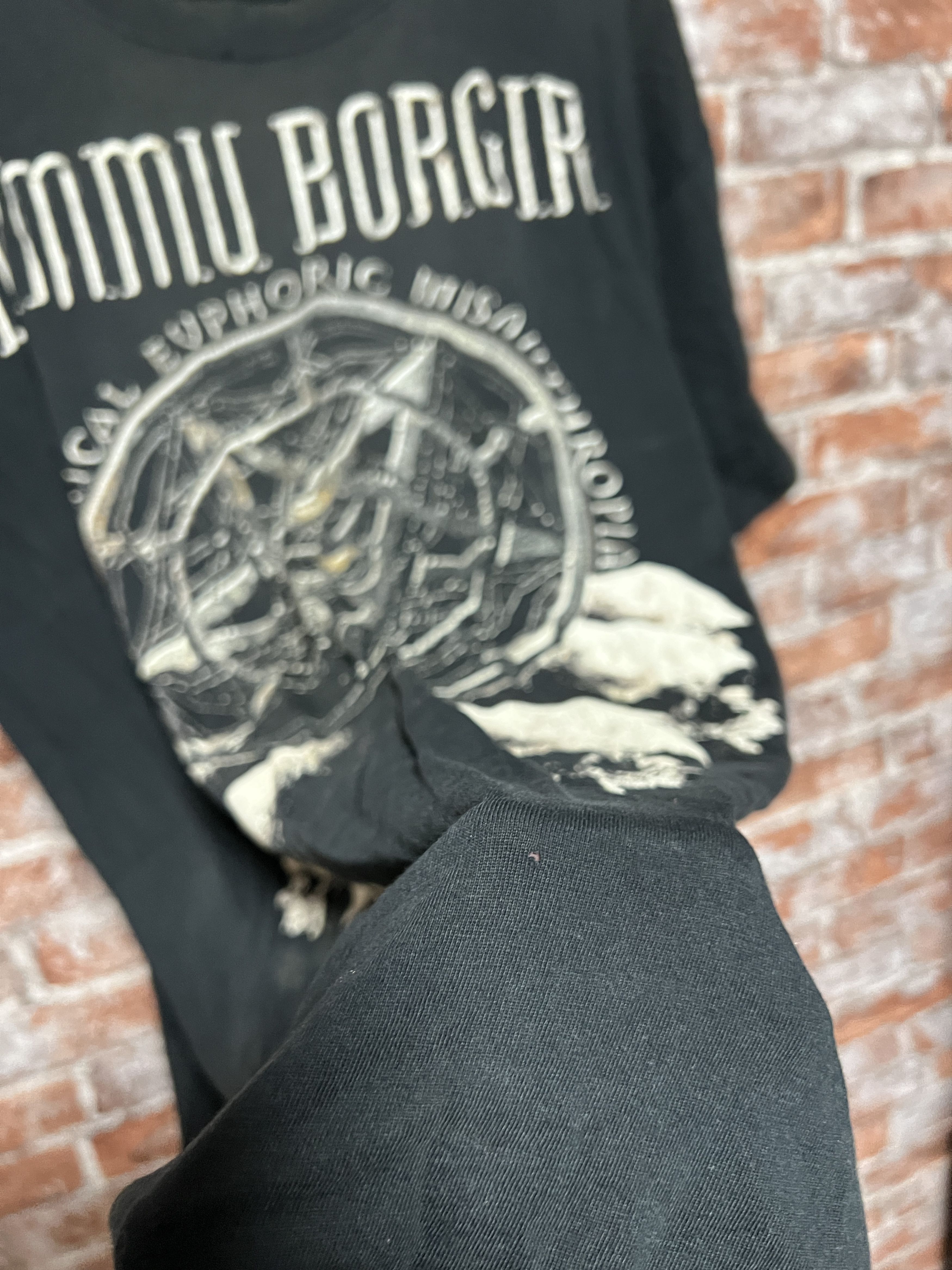 Band Tees Vintage 90s Dimmu Borgir Rock Band T-shirt Size US XL / EU 56 / 4 - 17 Thumbnail