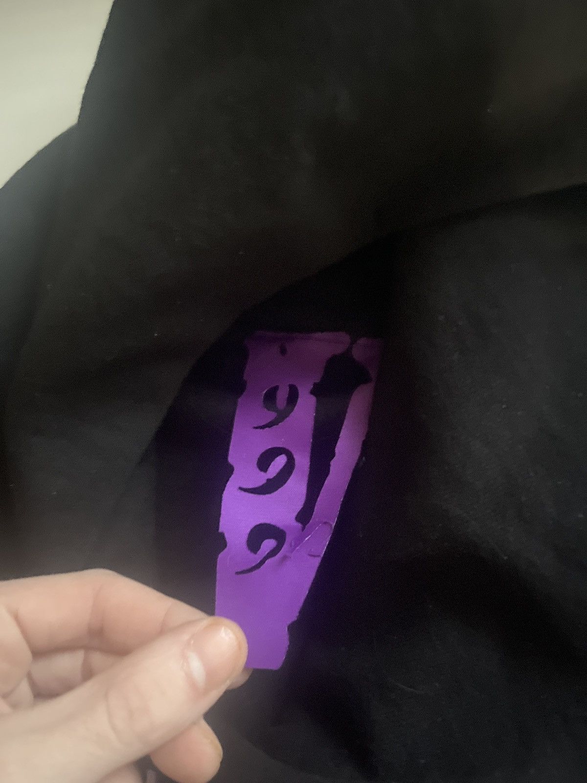 999 Club × Vlone Juice WRLD X Vlone Legend Hoodie (BLACK & MEDIUM Size US M / EU 48-50 / 2 - 3 Thumbnail