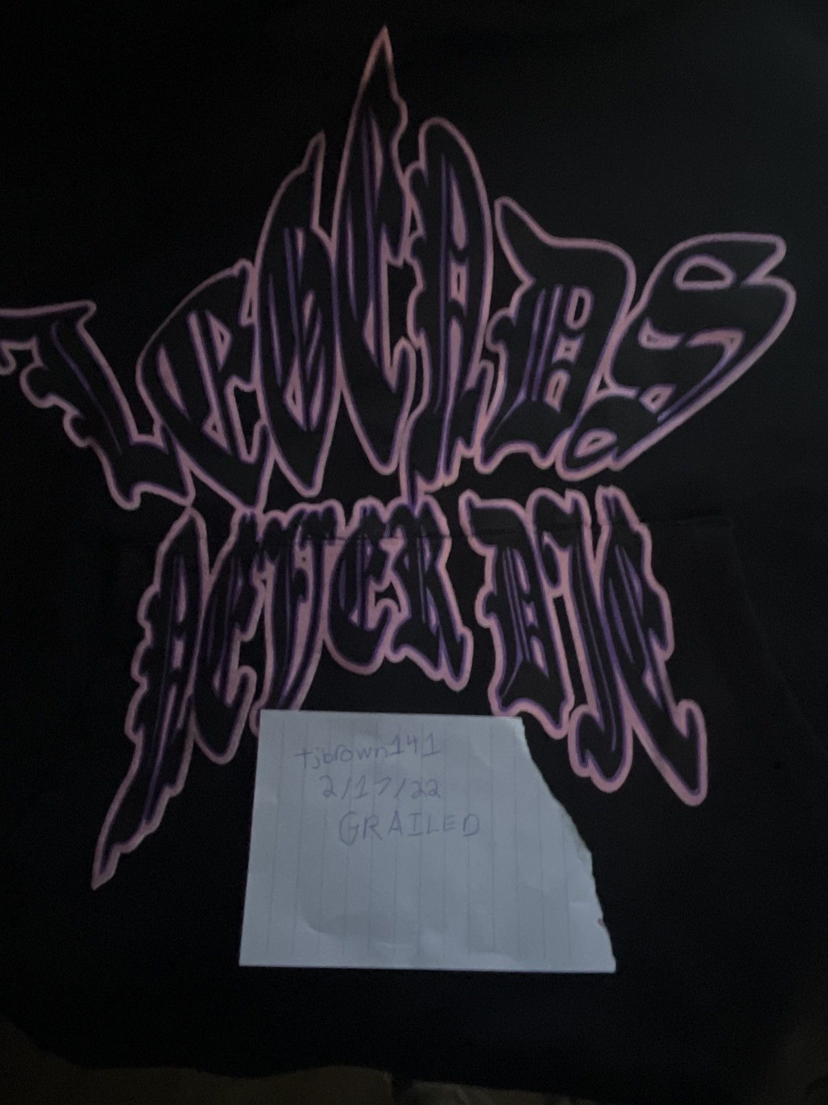 999 Club × Vlone Juice WRLD X Vlone Legend Hoodie (BLACK & MEDIUM Size US M / EU 48-50 / 2 - 1 Thumbnail
