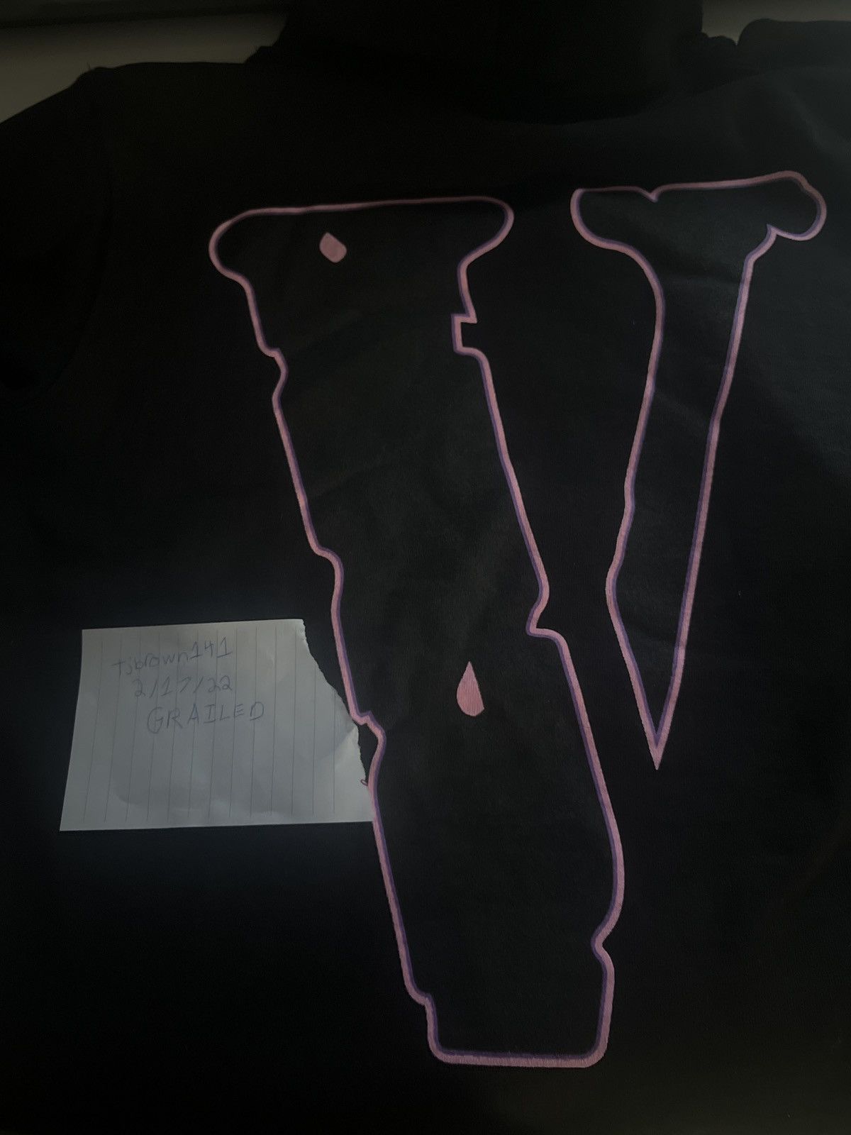 999 Club × Vlone Juice WRLD X Vlone Legend Hoodie (BLACK & MEDIUM Size US M / EU 48-50 / 2 - 2 Thumbnail