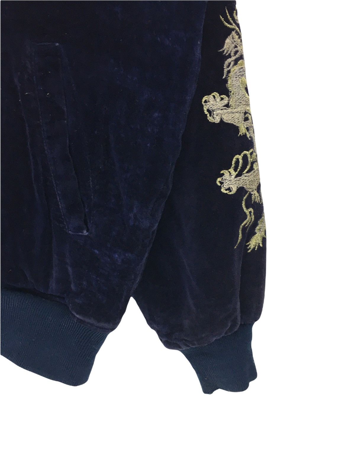 Toyo Enterprises Vintage Ulcolow Bird Vs Dragon Souvenir Sukajan Velvet Jacke Size US M / EU 48-50 / 2 - 9 Thumbnail
