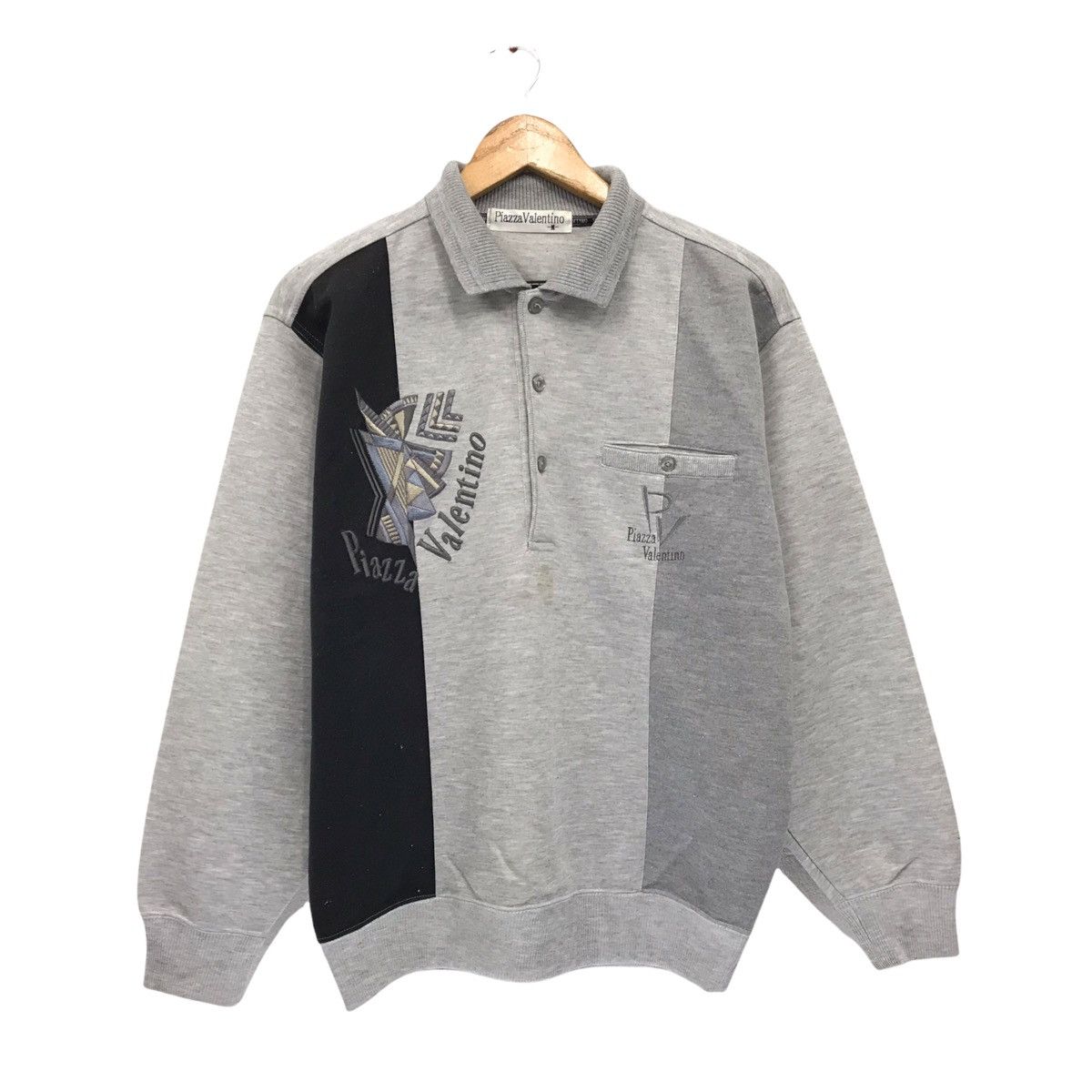 Vintage Piazza Valentino Big Logo Sweatshirt