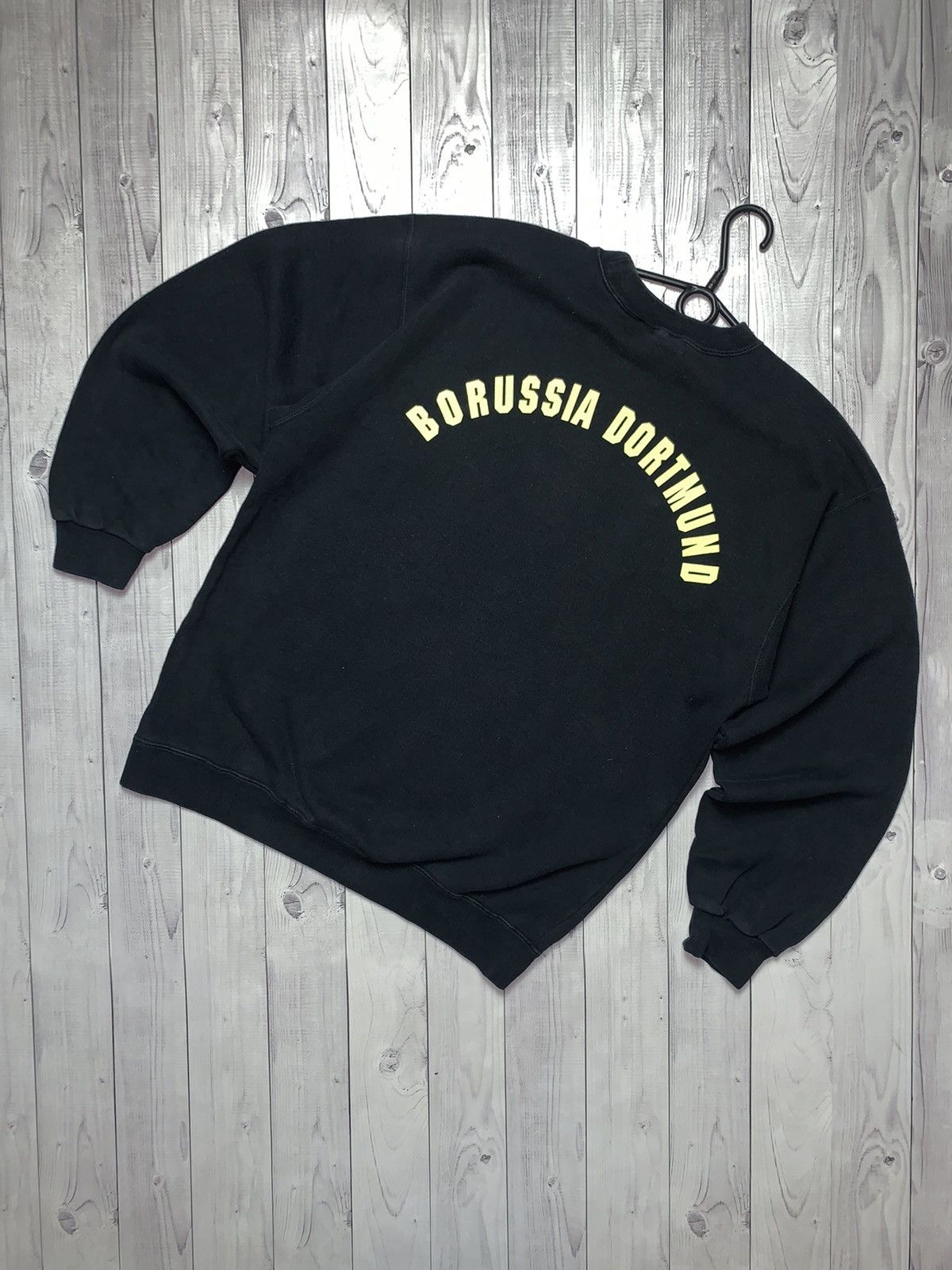 Nike × Vintage Vintage Borussia Dortmund Nike Soccer sweatshirt size L Size US L / EU 52-54 / 3 - 2 Thumbnail