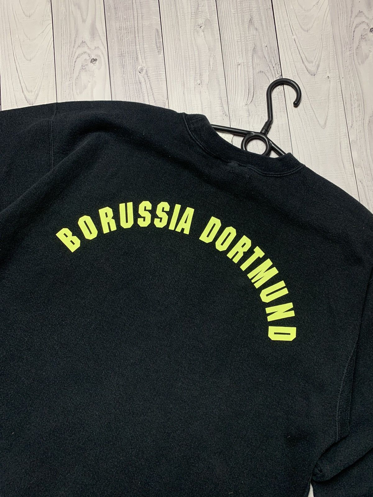 Nike × Vintage Vintage Borussia Dortmund Nike Soccer sweatshirt size L Size US L / EU 52-54 / 3 - 3 Thumbnail
