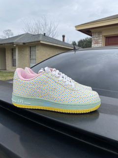 Bape Bapesta Cotton Candy Polka Dot | Grailed