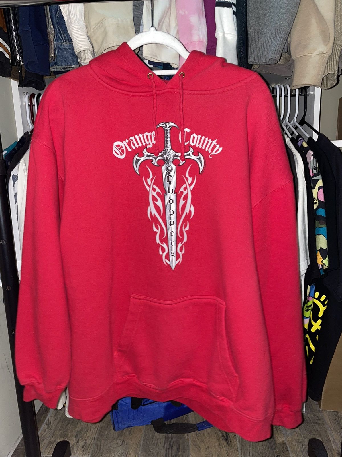 Vintage Orange County Choppers hoodie Tops