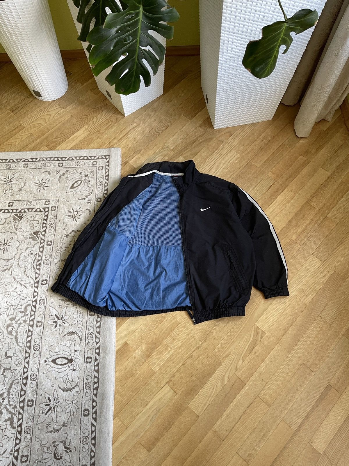 Nike × Vintage Vintage 90s Nike Drill Light Jacket Size US M / EU 48-50 / 2 - 7 Thumbnail