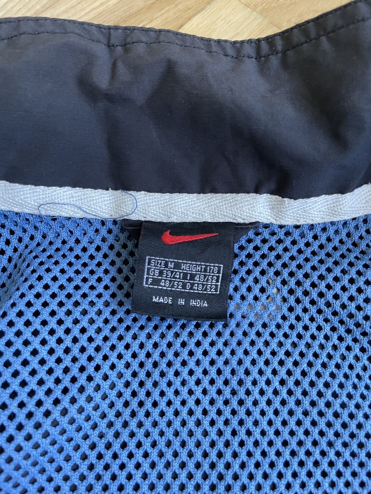Nike × Vintage Vintage 90s Nike Drill Light Jacket Size US M / EU 48-50 / 2 - 8 Thumbnail