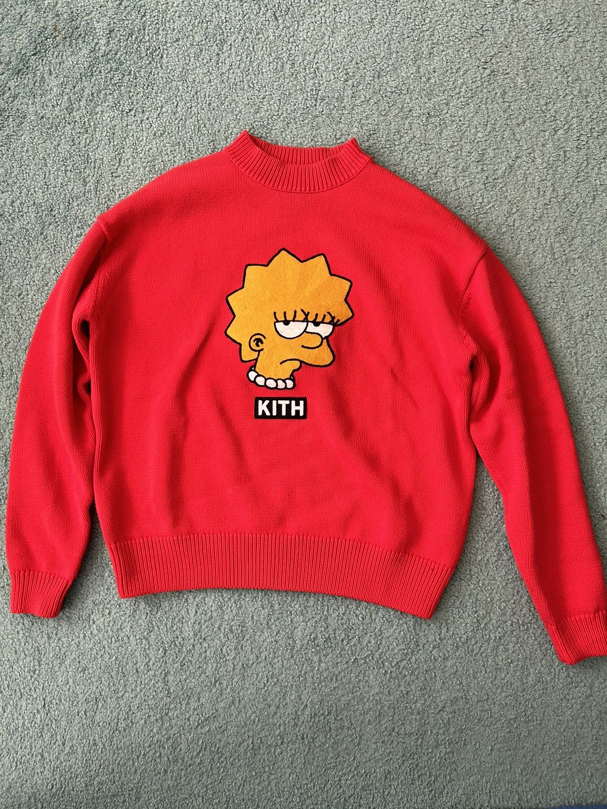 KITH × Simpsons Lisa Sweater