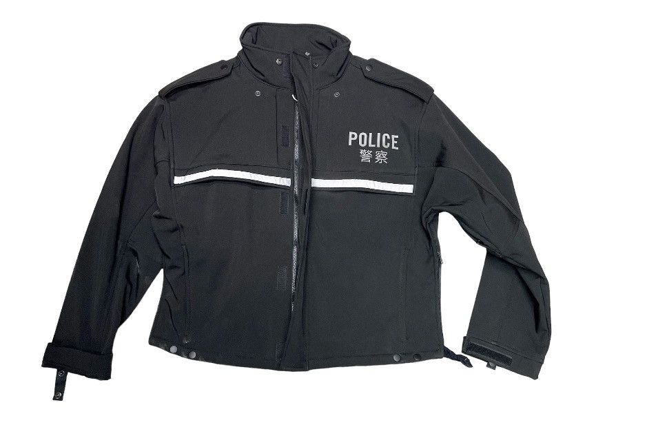 Vintage Soft Shell Police Jacket