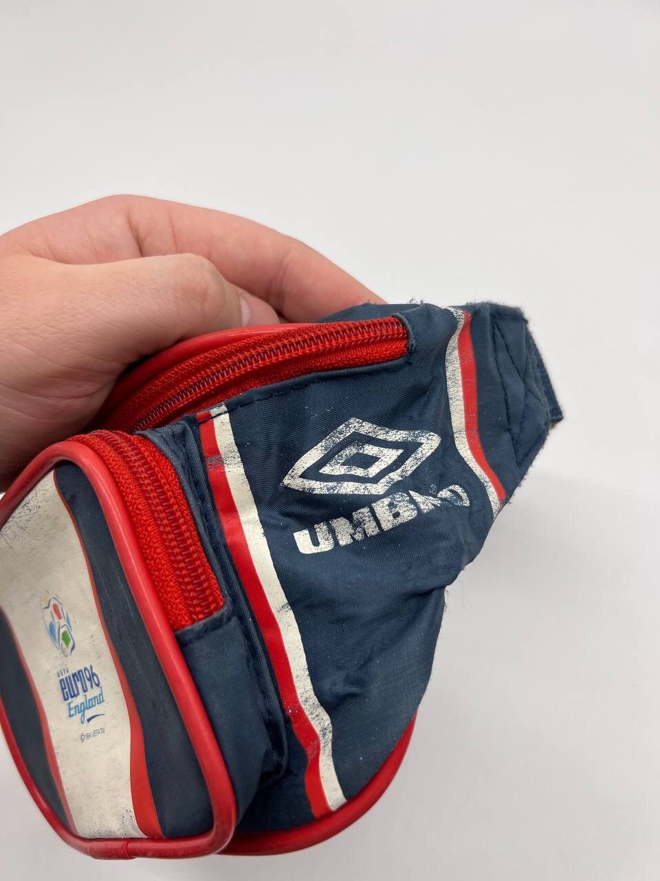 Umbro × Vintage 1996 UEFA EURO UMBRO England vintage belt bag sling 94/96 Size ONE SIZE - 4 Thumbnail