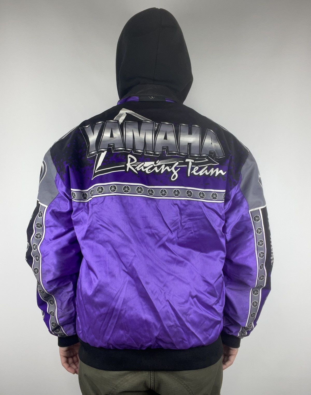 YAMAHA TEAM YAMAHA ジャケット 紫・白