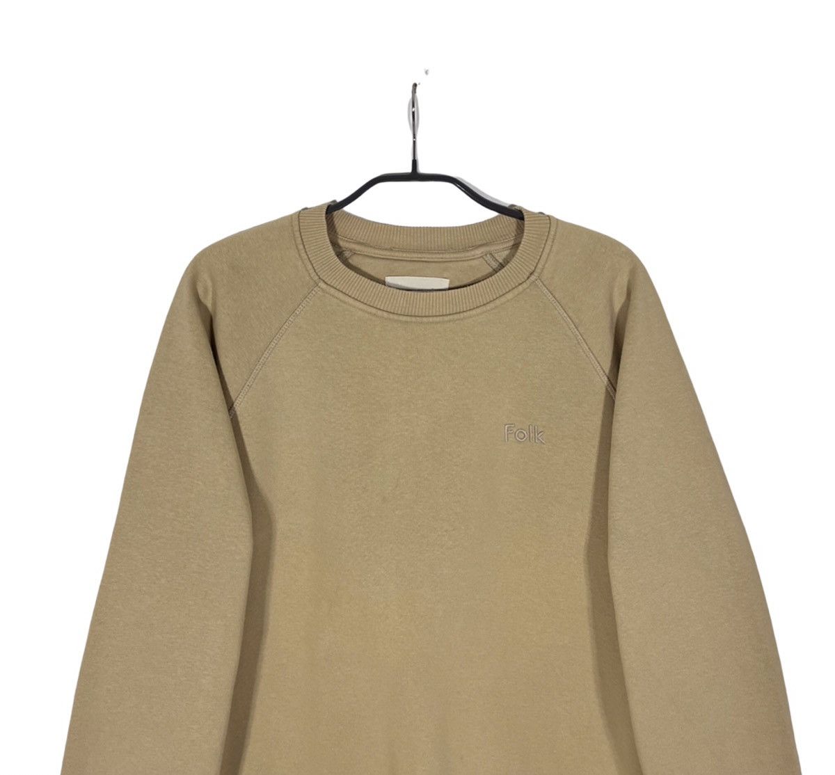 Folk Folk Sweatshirt Mens Sz L Beige Size US L / EU 52-54 / 3 - 2 Thumbnail