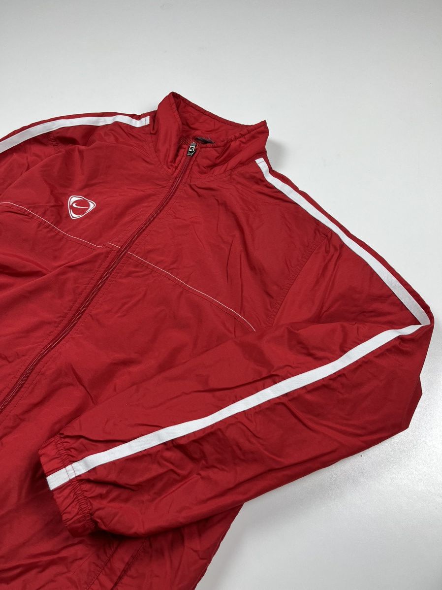 Nike Nike Vintage Windbreaker Y2K Striped Double Swoosh Japanese Size US M / EU 48-50 / 2 - 2 Thumbnail