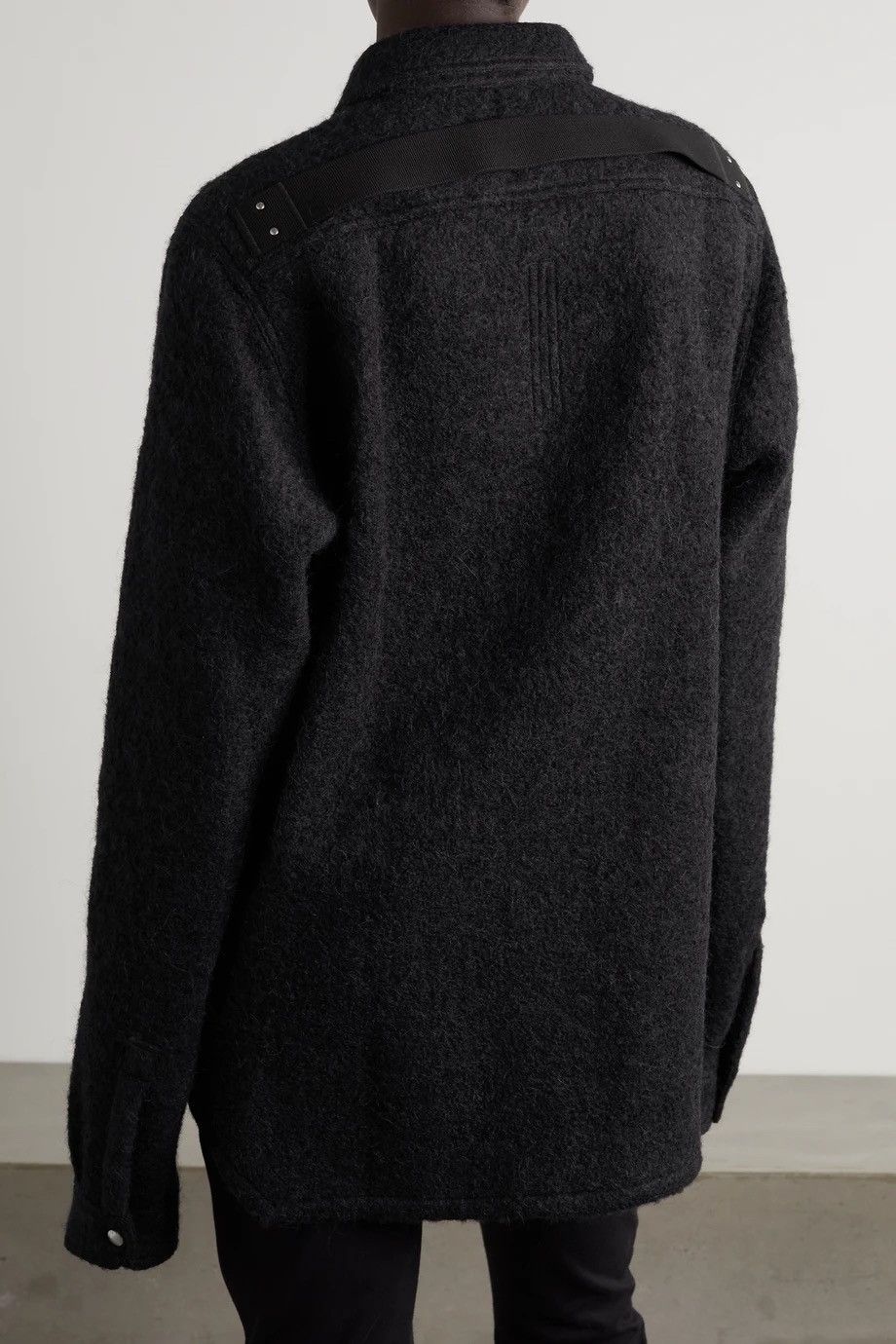 Rick Owens Rick Owens mainline WOOL blend outer shirt (unisex) Size US M / EU 48-50 / 2 - 2 Thumbnail
