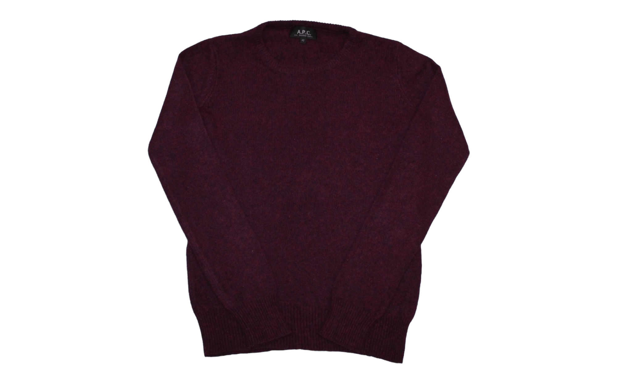 A.P.C. A.P.C. Lambswool Crew neck Knitted Sweater Size US XS / EU 42 / 0 - 1 Thumbnail