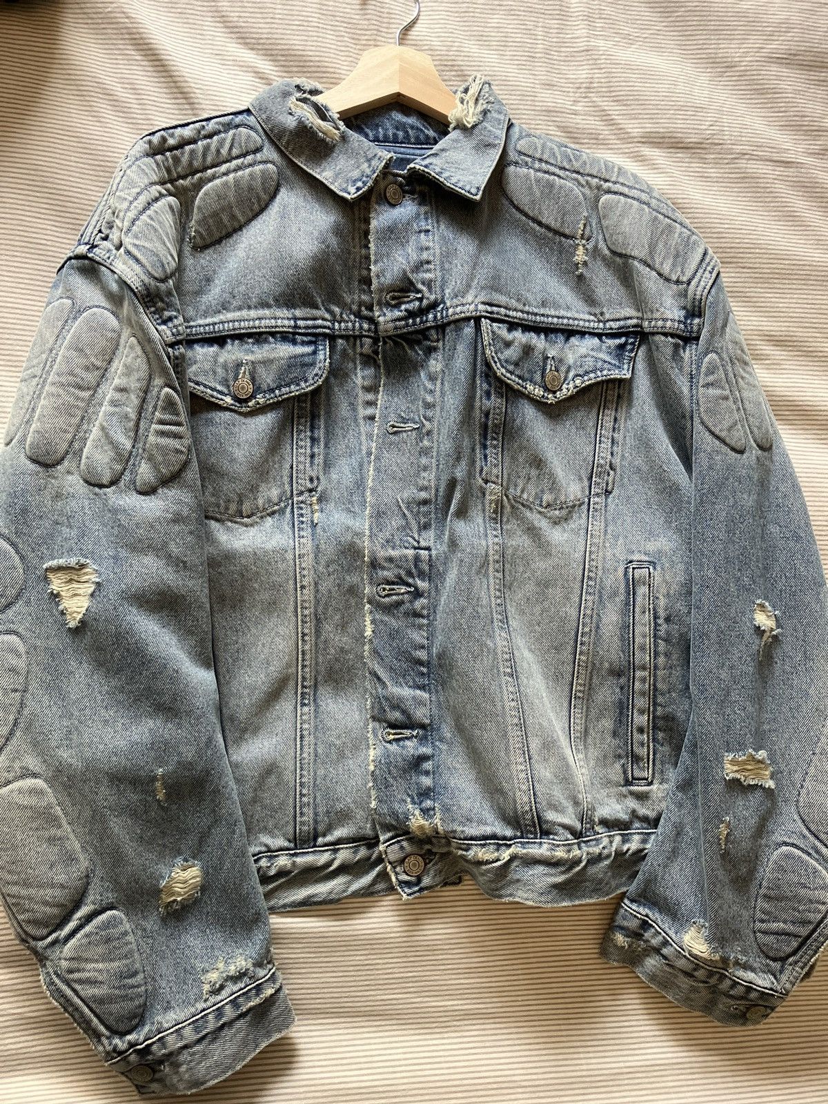 Yeezy Gap Padded Denim Jacket