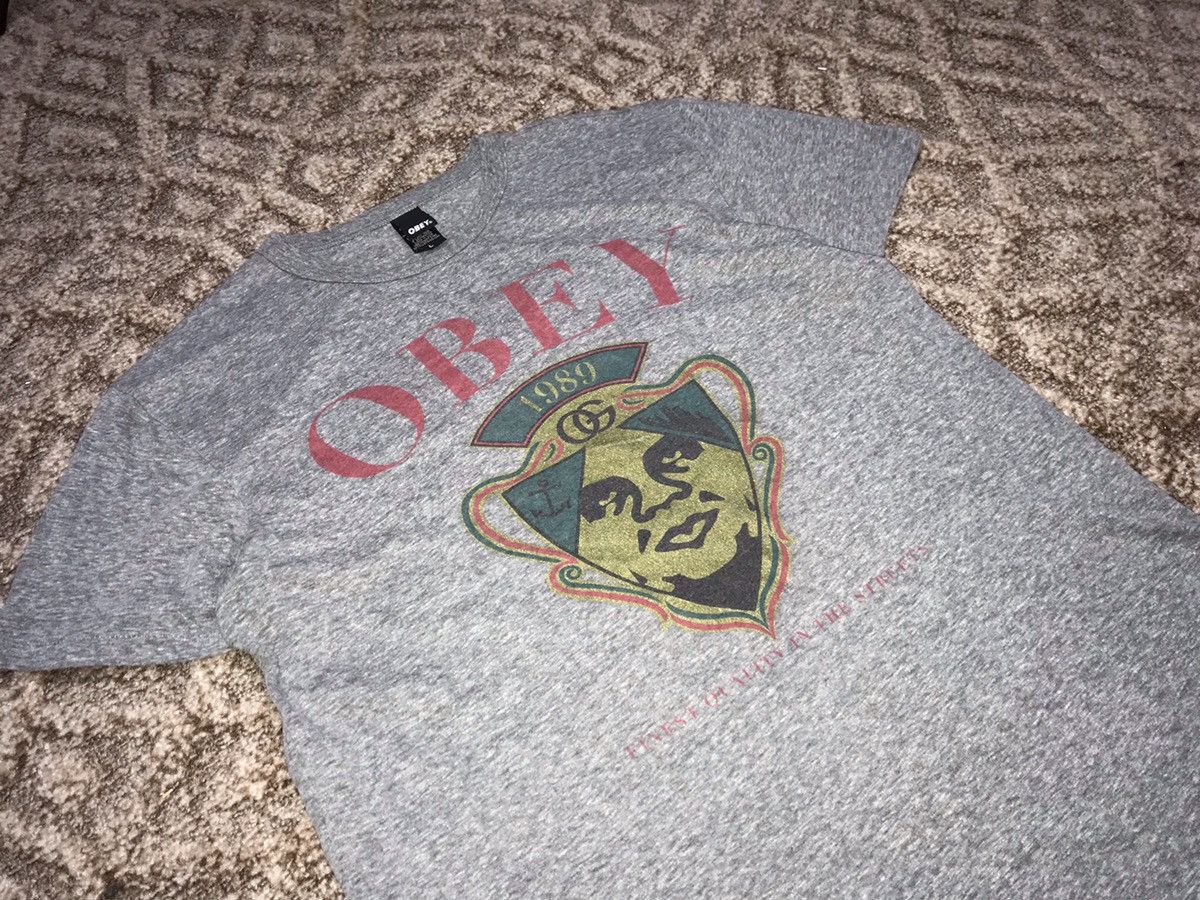 Obey Obey Logo t-shirt Size US L / EU 52-54 / 3 - 7 Thumbnail