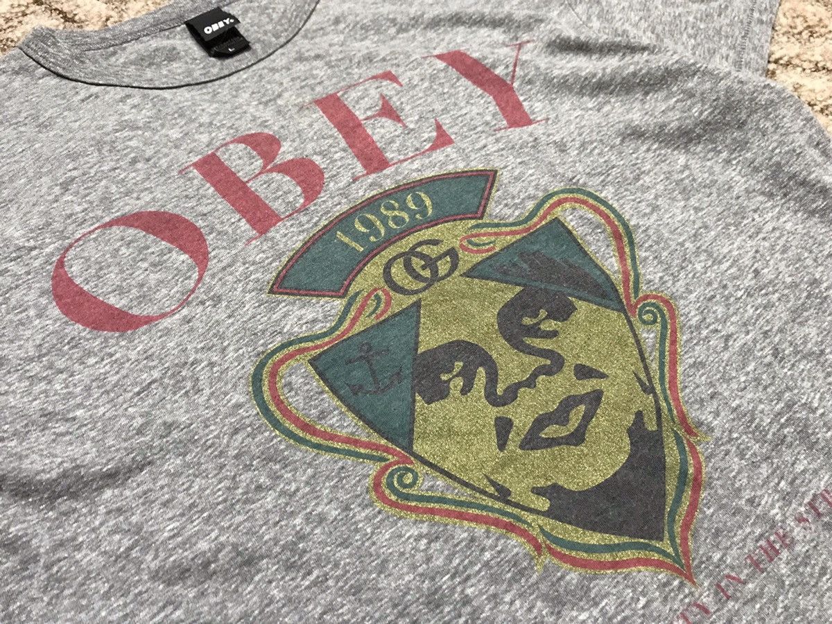 Obey Obey Logo t-shirt Size US L / EU 52-54 / 3 - 5 Thumbnail
