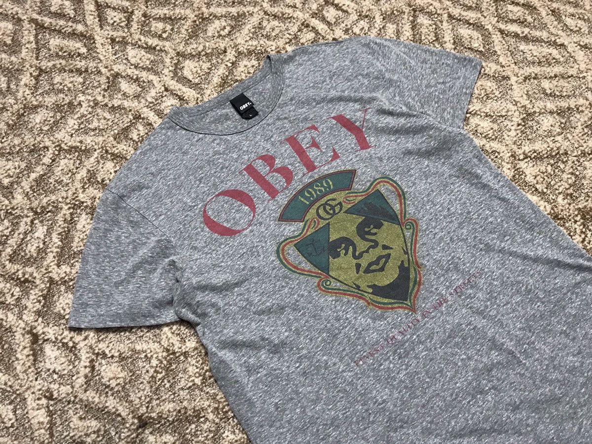 Obey Obey Logo t-shirt Size US L / EU 52-54 / 3 - 1 Thumbnail