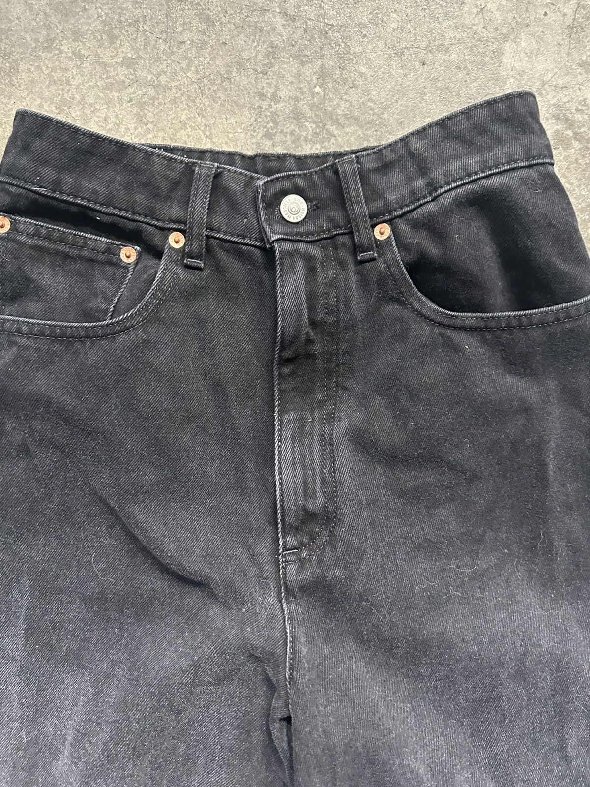 Maison Margiela mm6 wide jeans Size US 27 - 2 Thumbnail