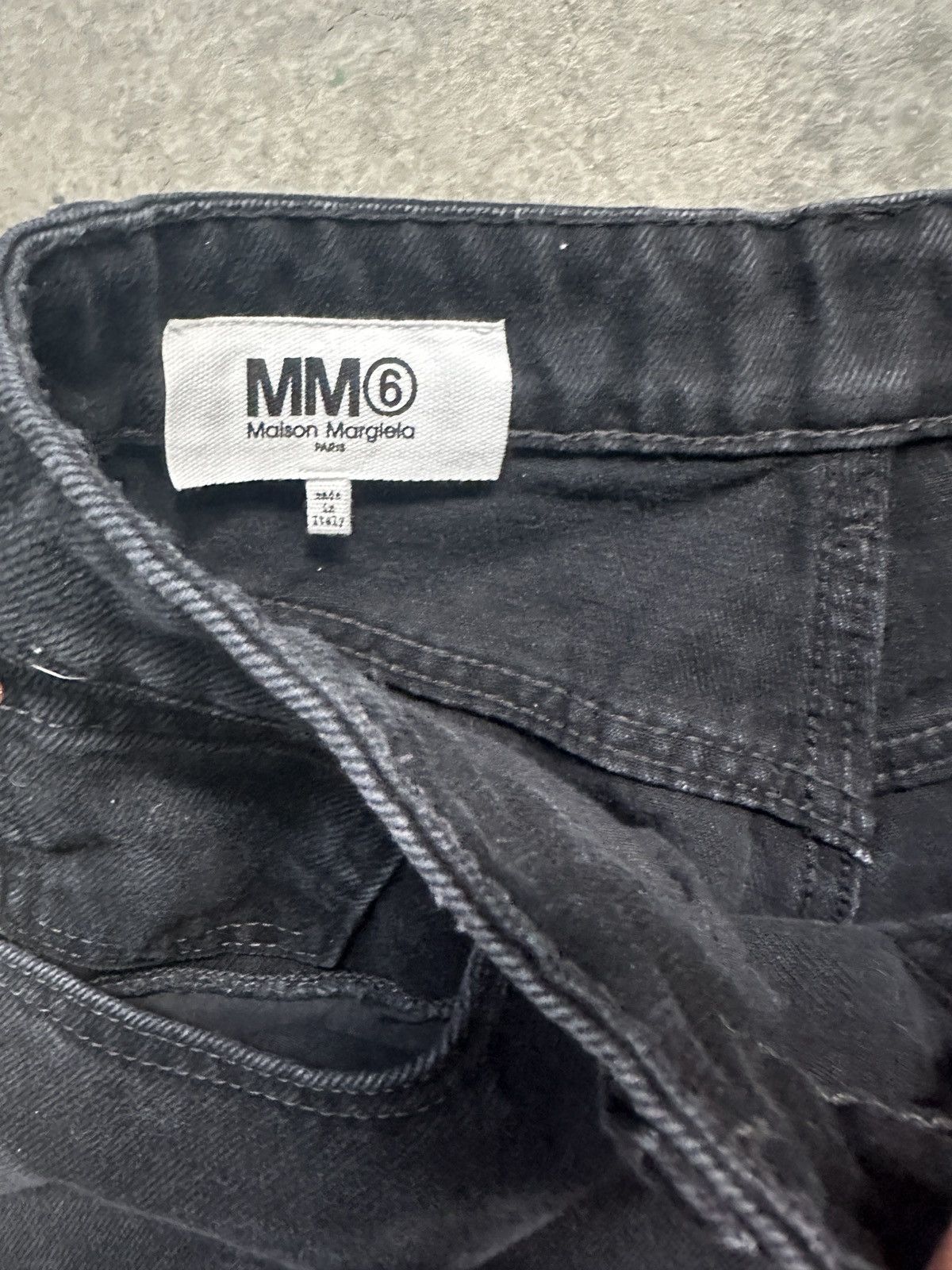 Maison Margiela mm6 wide jeans Size US 27 - 3 Thumbnail