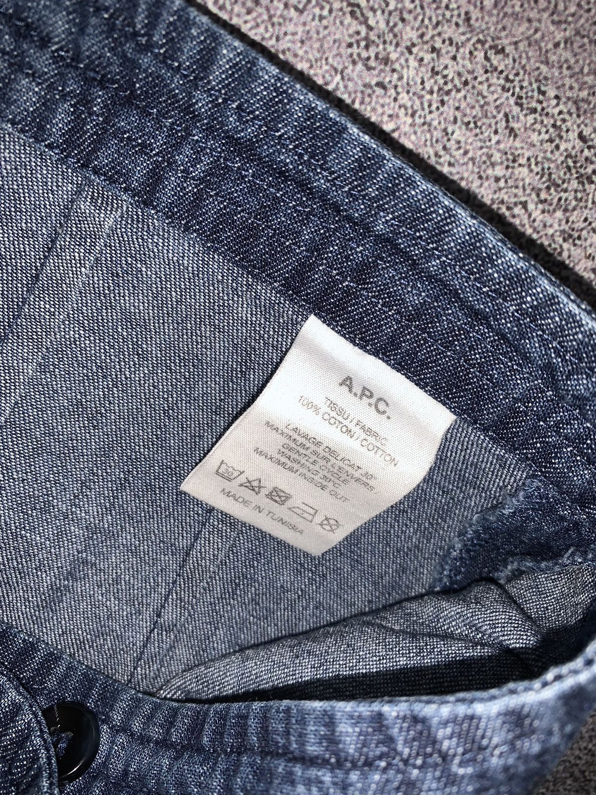 A.P.C. × Vintage APC A.P.C. Rue Madame Paris Denim jeans skirt midi maxi Y2K Size 25" / US 0 / IT 36 - 5 Thumbnail