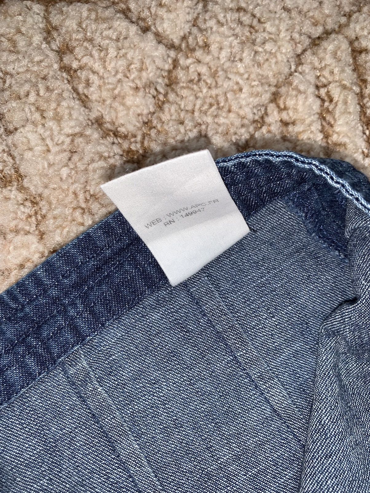 A.P.C. × Vintage APC A.P.C. Rue Madame Paris Denim jeans skirt midi maxi Y2K Size 25" / US 0 / IT 36 - 15 Thumbnail