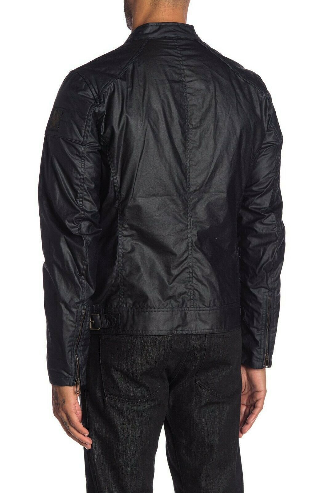 Belstaff Belstaff Weybridge Moto Jacket Navy 6oz Waxed Cotton,40Us Size US M / EU 48-50 / 2 - 8 Thumbnail