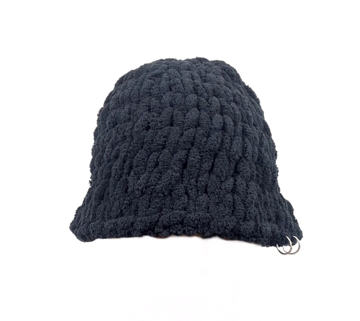 Handmade Handmade Knitted Bucket Hat Size ONE SIZE - 1 Thumbnail