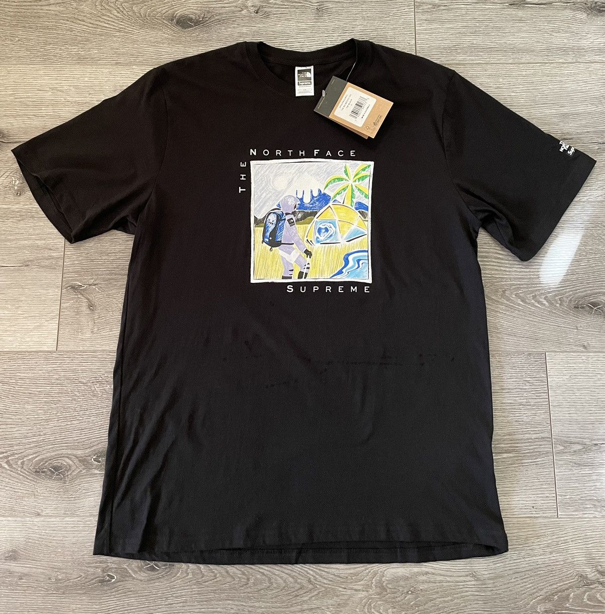 Supreme × The North Face Sketch Tee | Grailed