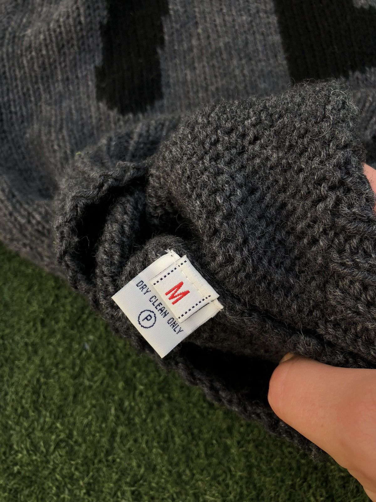 Evisu × Vintage VERY RARE Vintage Evisu knitted zip hoodie Size US S / EU 44-46 / 1 - 13 Thumbnail