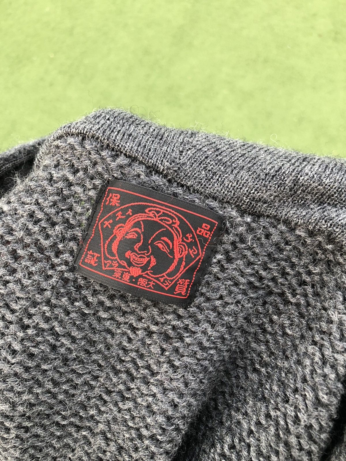Evisu × Vintage VERY RARE Vintage Evisu knitted zip hoodie Size US S / EU 44-46 / 1 - 15 Thumbnail
