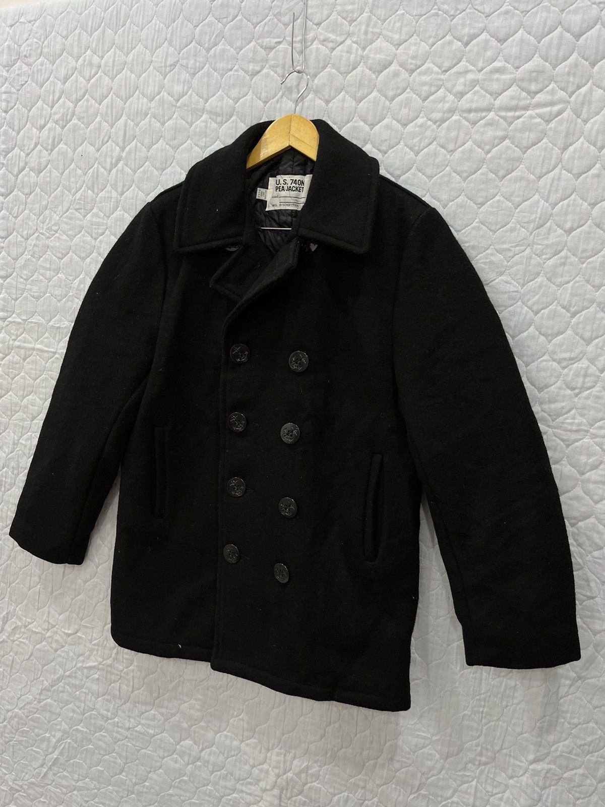 Schott B59. SCHOTT U.S 740N HYPEBEAST PEA COAT JACKET Size US S / EU 44-46 / 1 - 2 Thumbnail