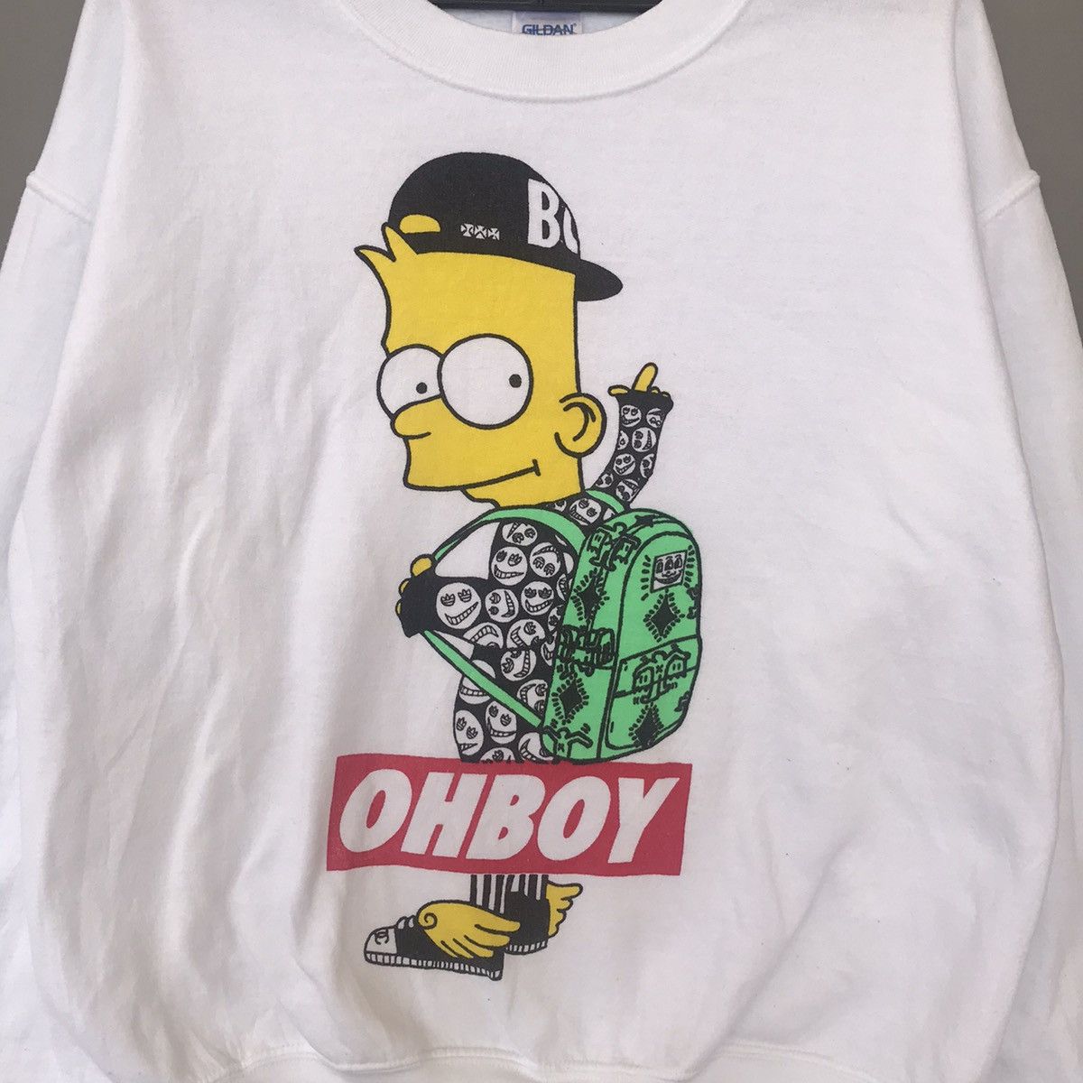 The Simpsons × Vintage Vintage Simpson Style Big Logo Size US M / EU 48-50 / 2 - 2 Thumbnail