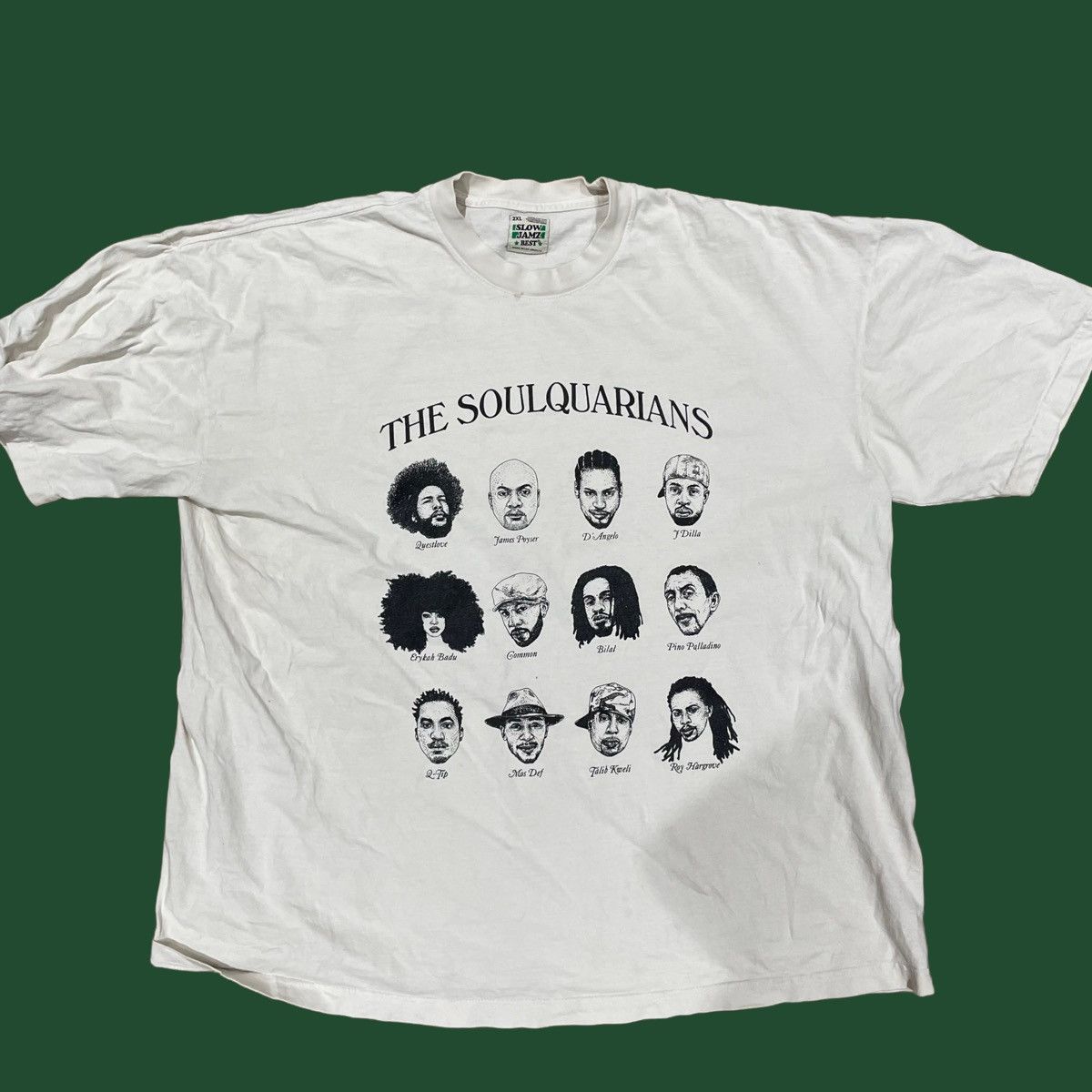 Slow jamz the soulquarians music tee R&B