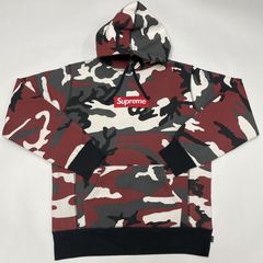 Supreme Box Logo Hooded Sweatshirt Camo