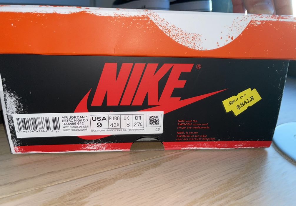 Nike Jordan 1 Retro High OG Chicago Lost and Found | Grailed