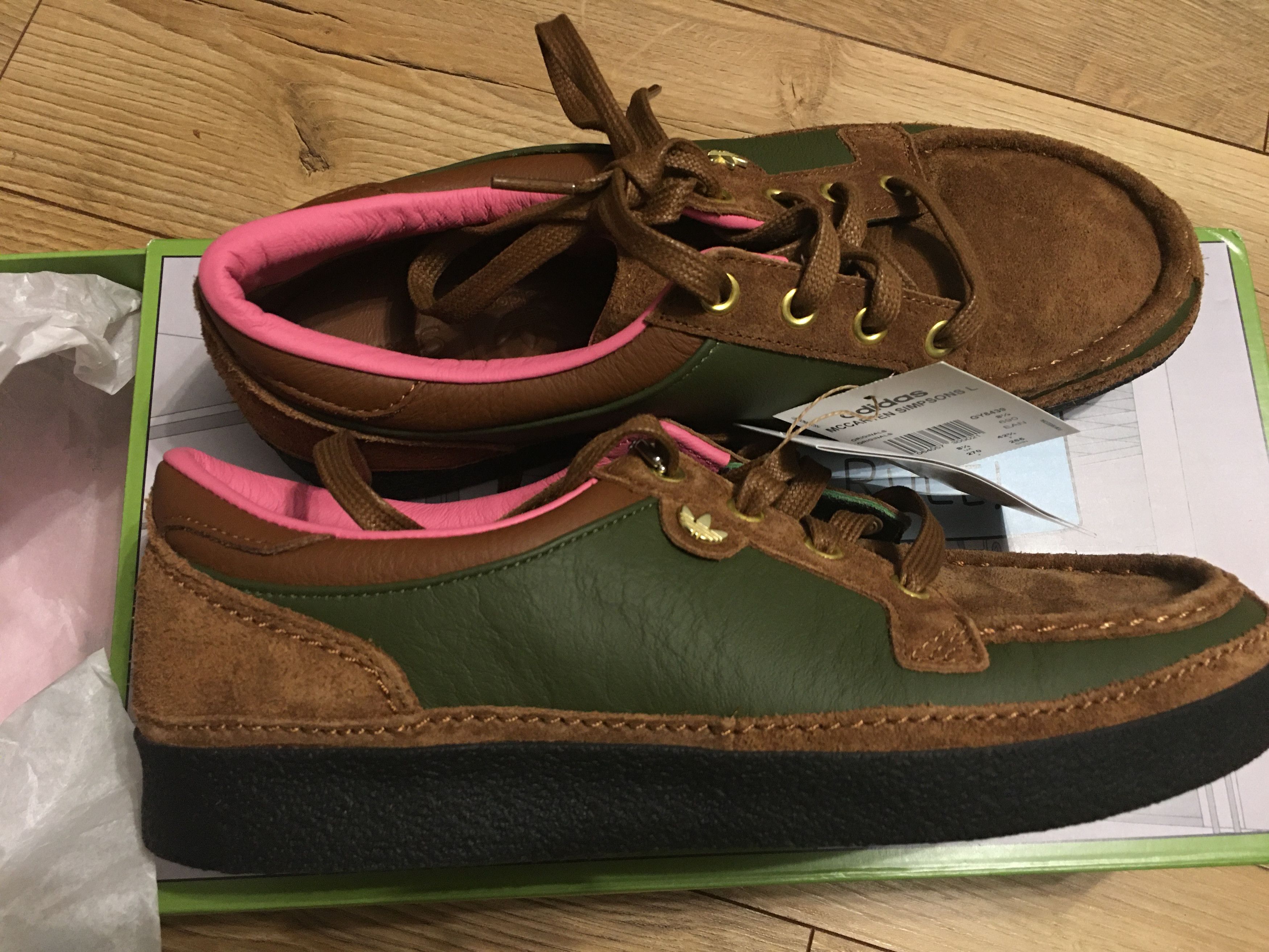 simpsons x adidas mccarten