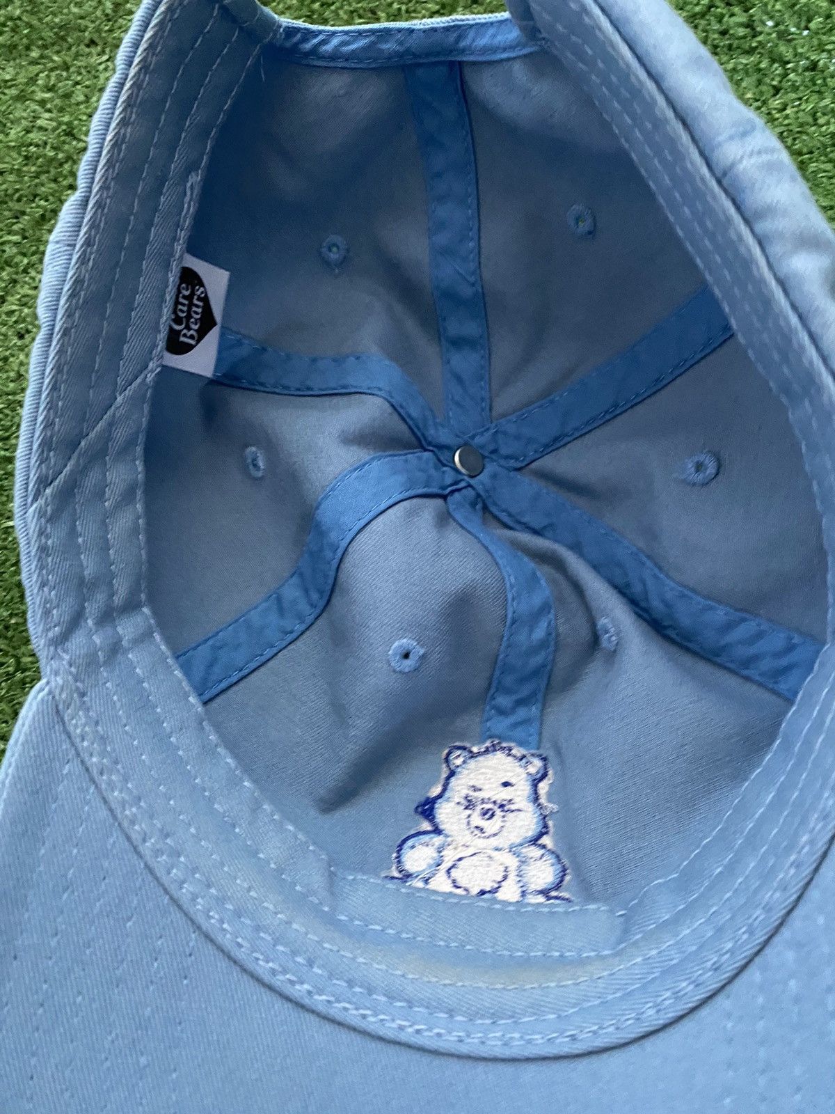Vintage Care Bears Grumpy Bear Snapback Hat Size ONE SIZE - 3 Thumbnail