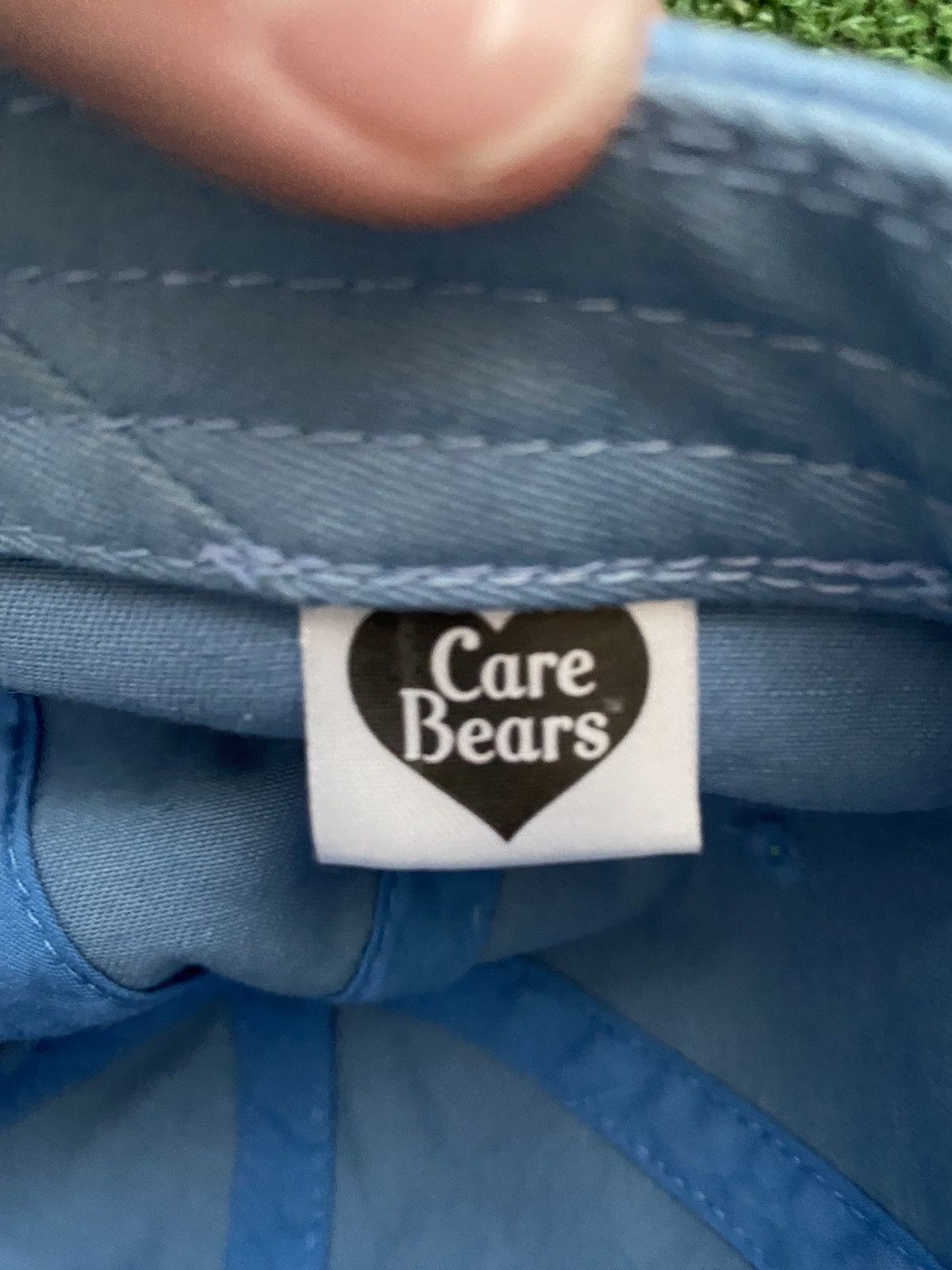 Vintage Care Bears Grumpy Bear Snapback Hat Size ONE SIZE - 2 Thumbnail