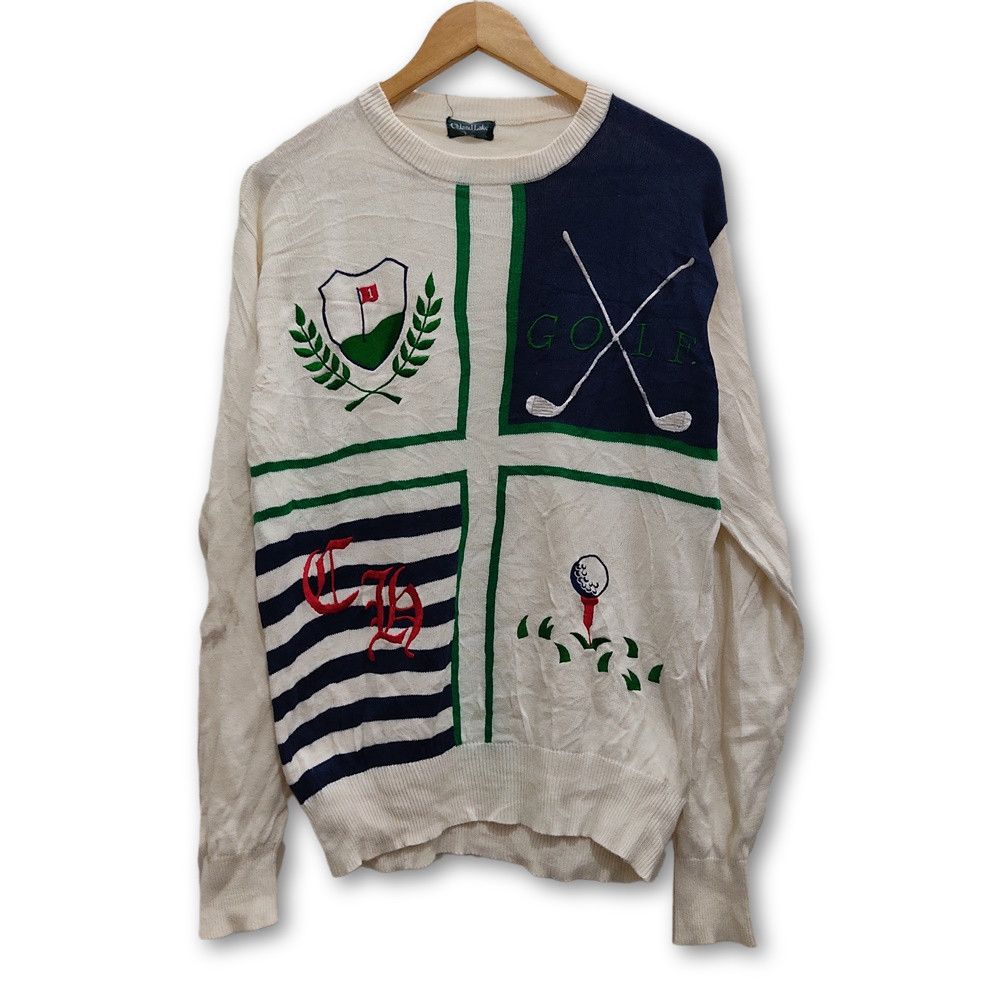 Golf Wang Vintage Golf White Sweater Sweatshirt Sportswear Christmas Size US M / EU 48-50 / 2 - 1 Thumbnail