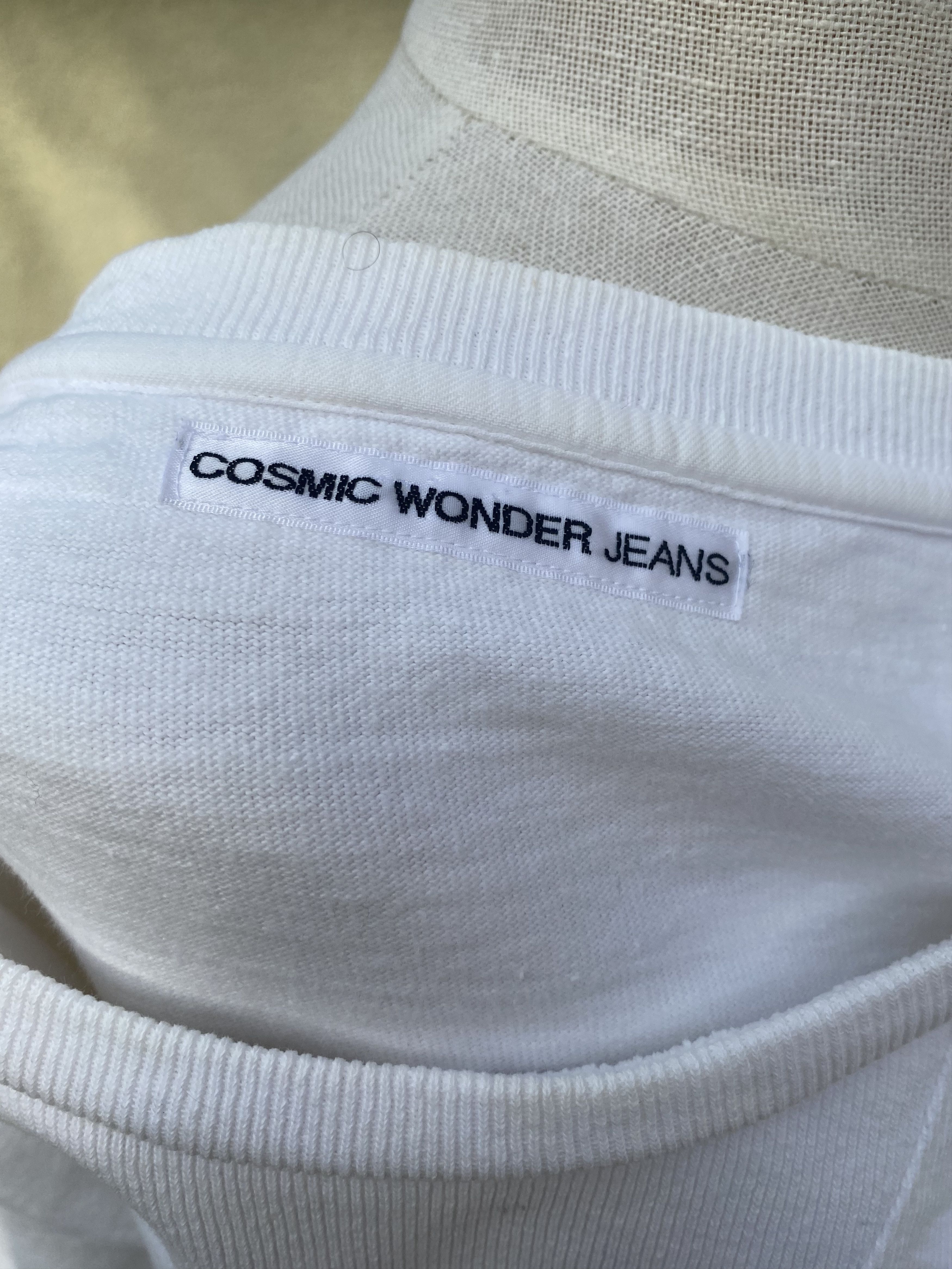 Cosmic Wonder × Japanese Brand white sweatshirt Size S / US 4 / IT 40 - 7 Thumbnail